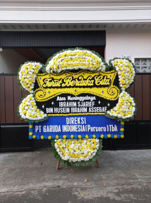 Papan Bunga Duka di Wanasalam