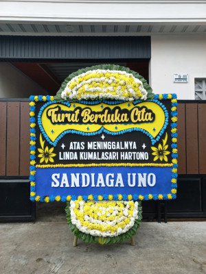 Papan Bunga Duka di Wanasalam